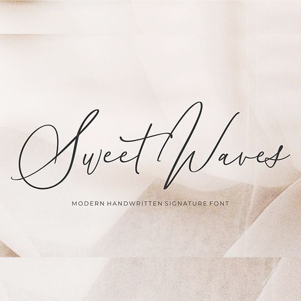 Elegant Script Font: Luxury Handwriting