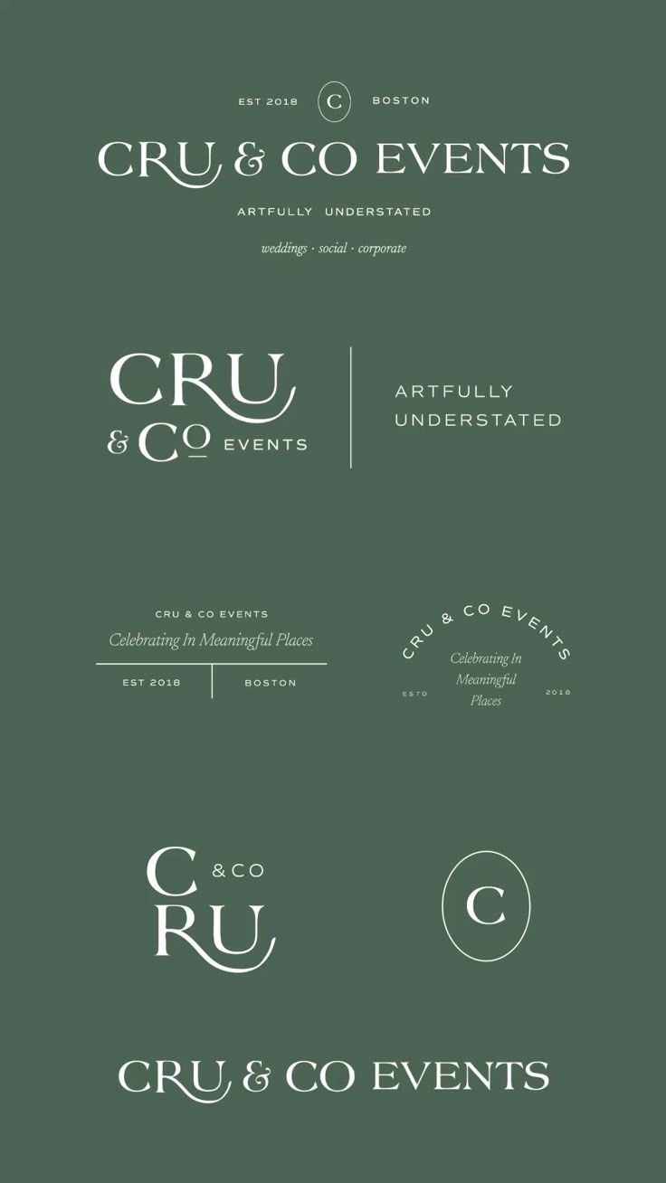 Timeless Brand Logos for Wedding Planner