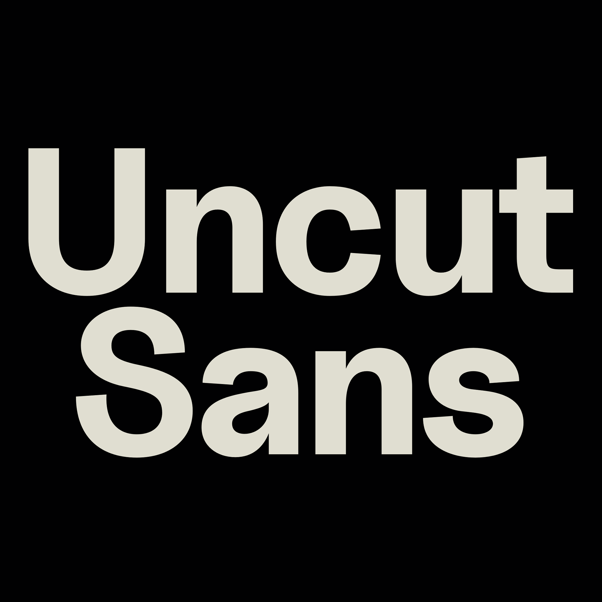 Uncut Sans — Free Font