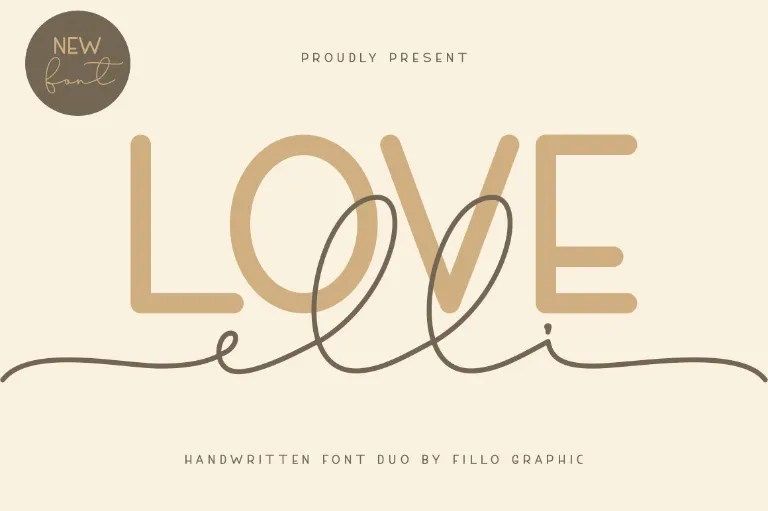 Love Elli Font
