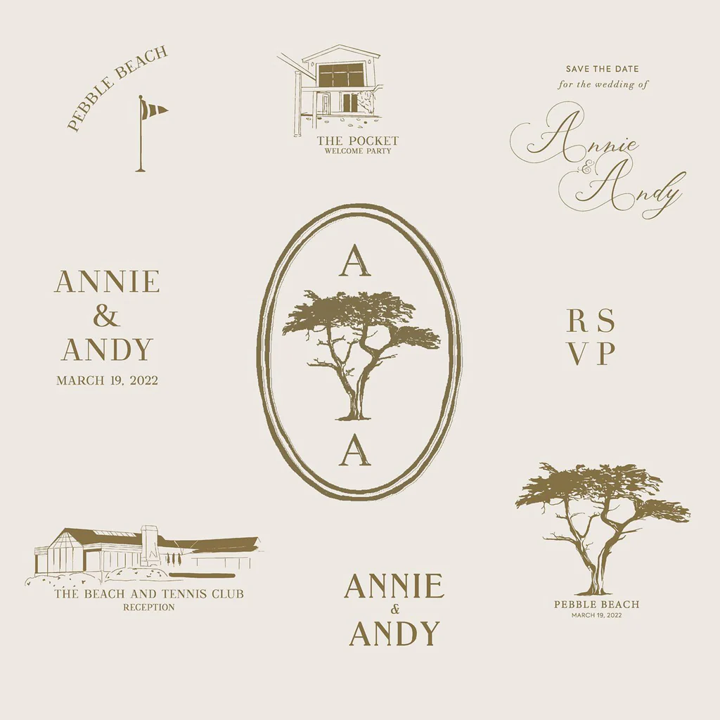 30 Best Wedding Couple Logo Design Ideas You Should Check
