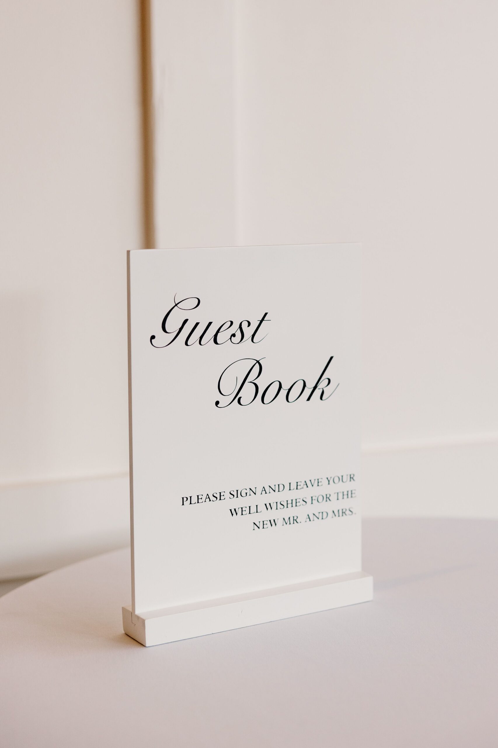 Guest Book Sign