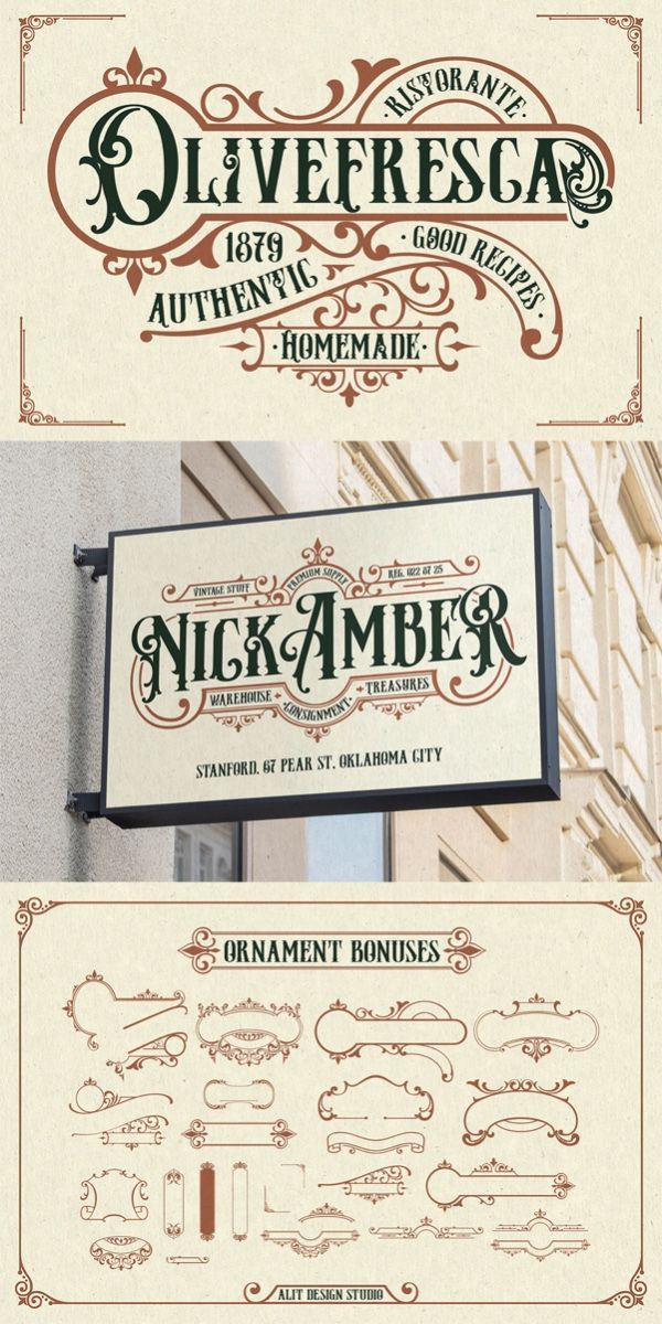 Jamesoon Victorian Typeface