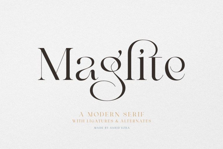 Maglite Font Free Download