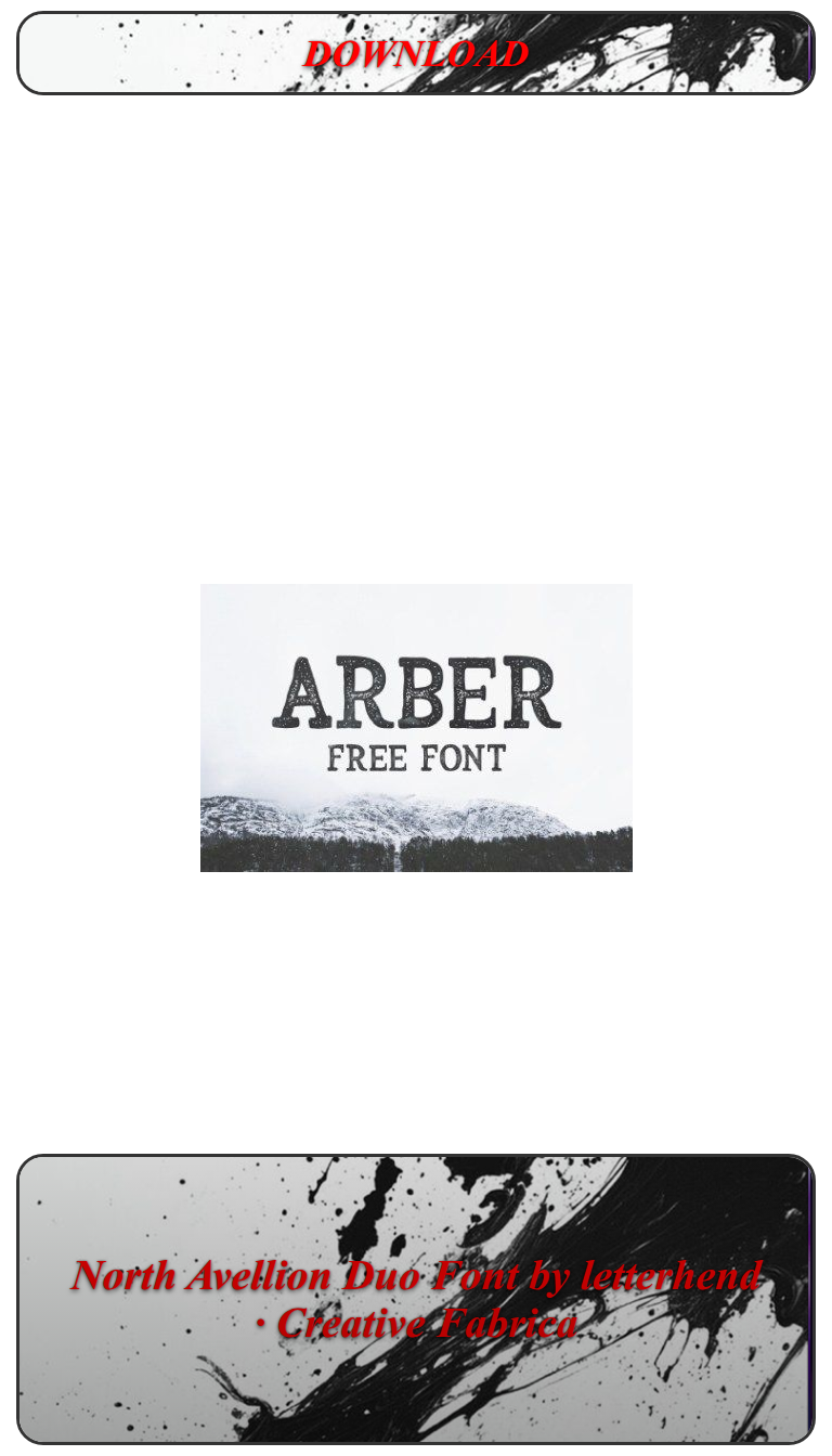 North Avellion Duo Font by letterhend · Creative Fabrica