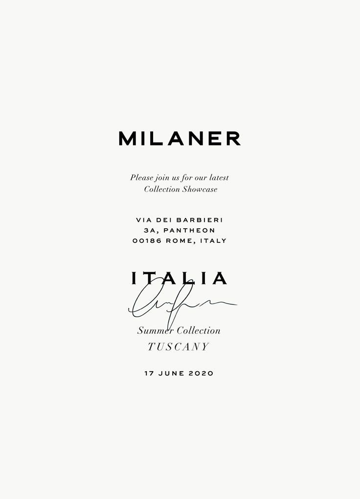 Milaner Typography | Contemporary typography, Typography inspiration, Banner