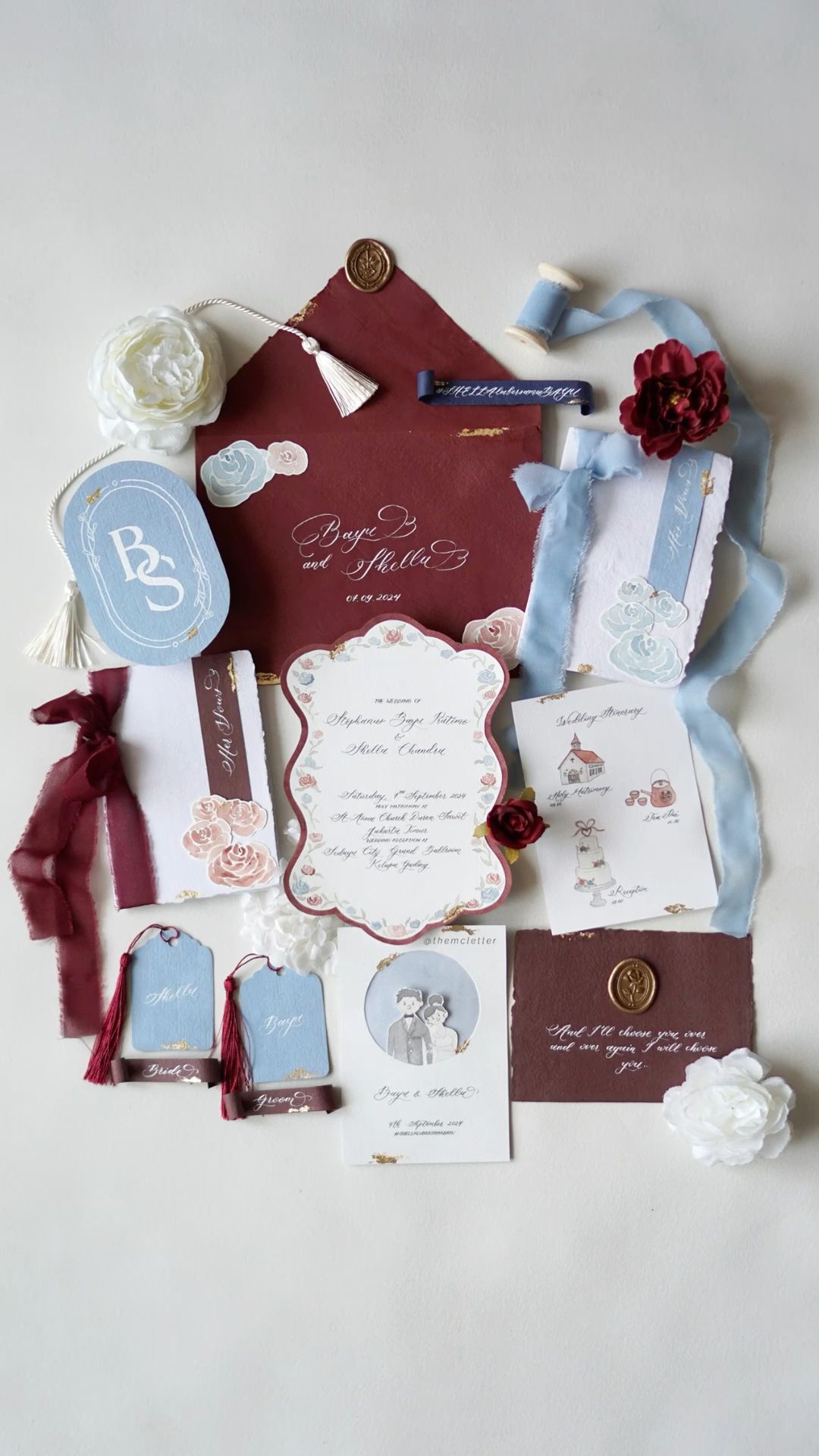 Wedding Calligraphy Keepsake