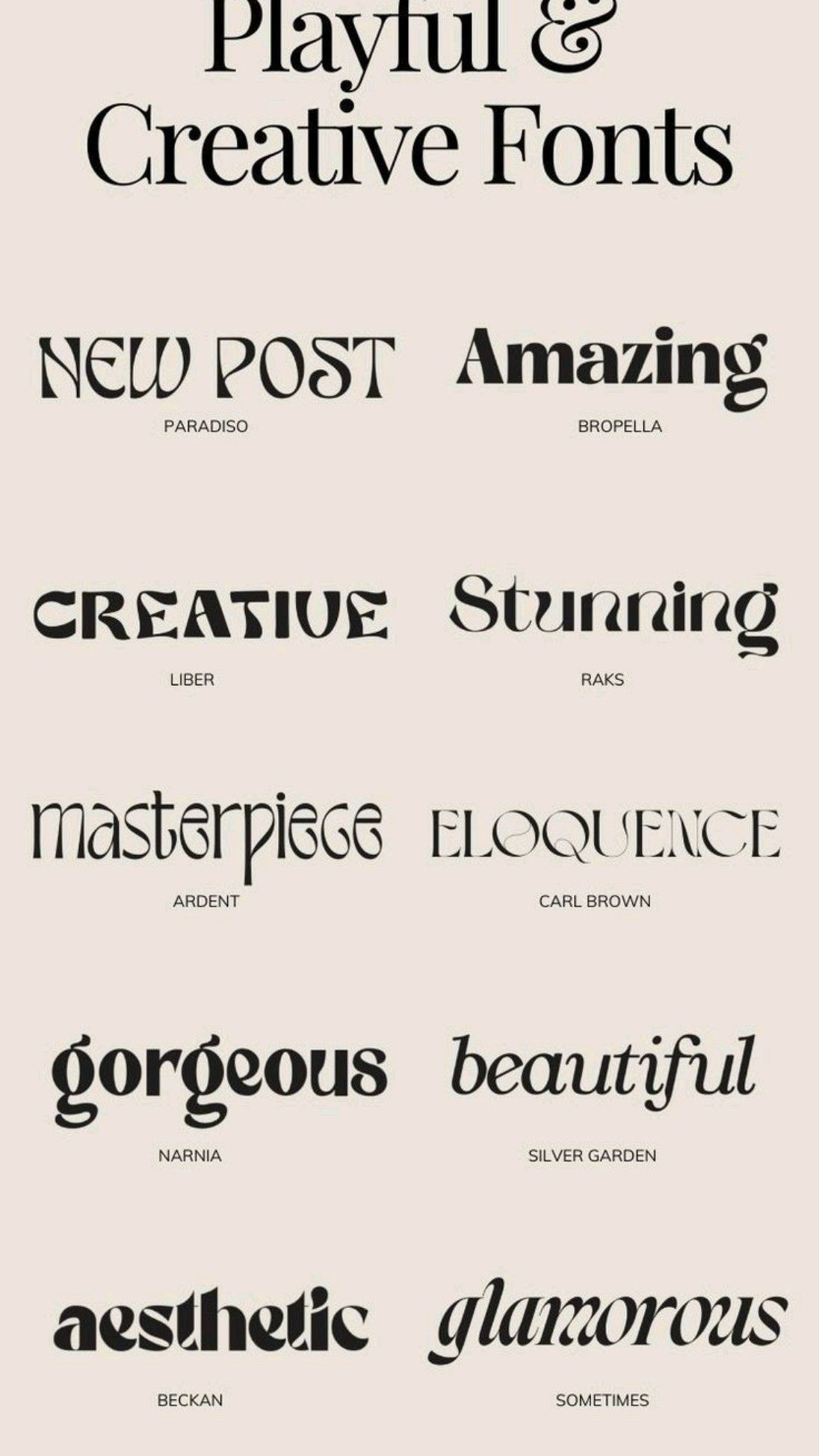100+ Free Vintage and Retro Fonts for Download!