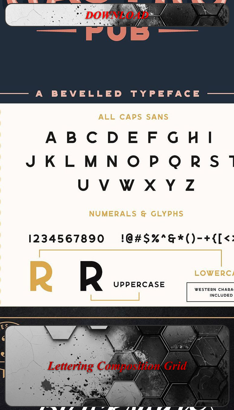 Lettering Composition Grid