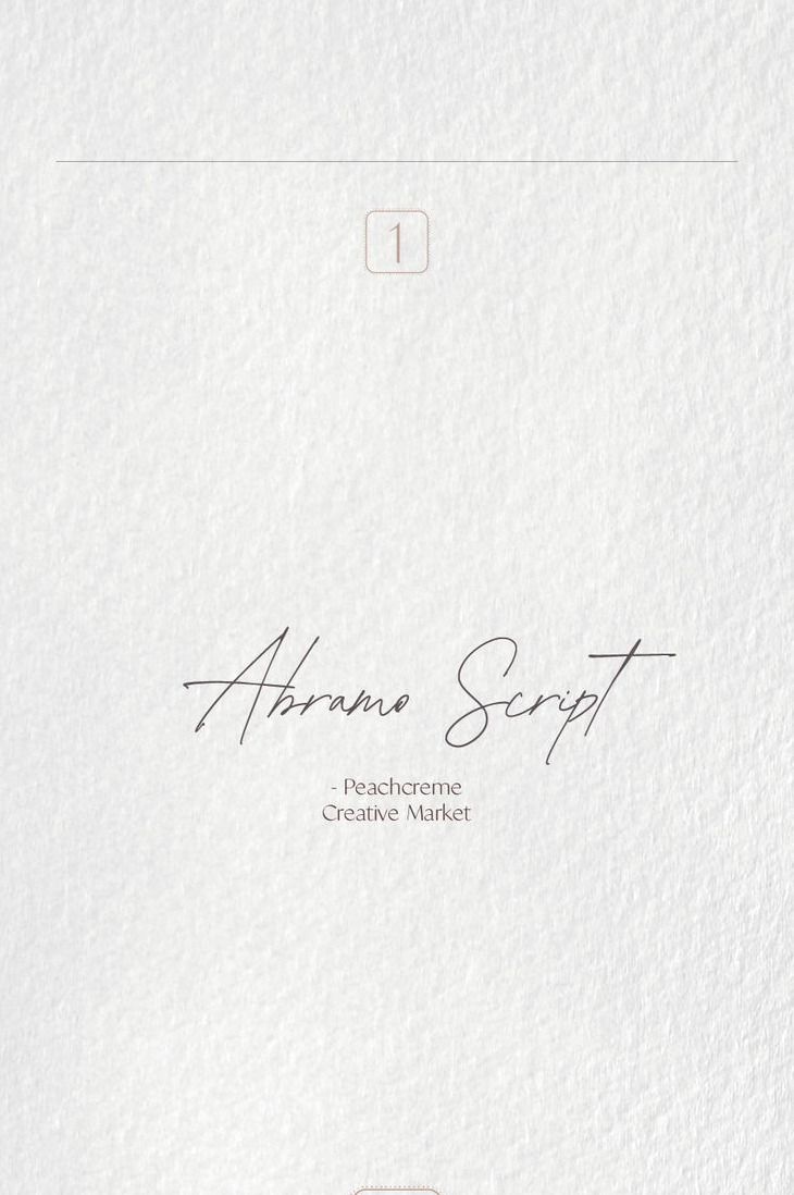 Perfect Calligraphy fonts for your wedding stationery/ M’ogen Creative