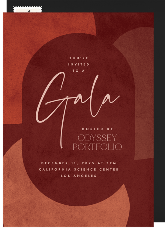 Gala Invitations Greenvelope.com