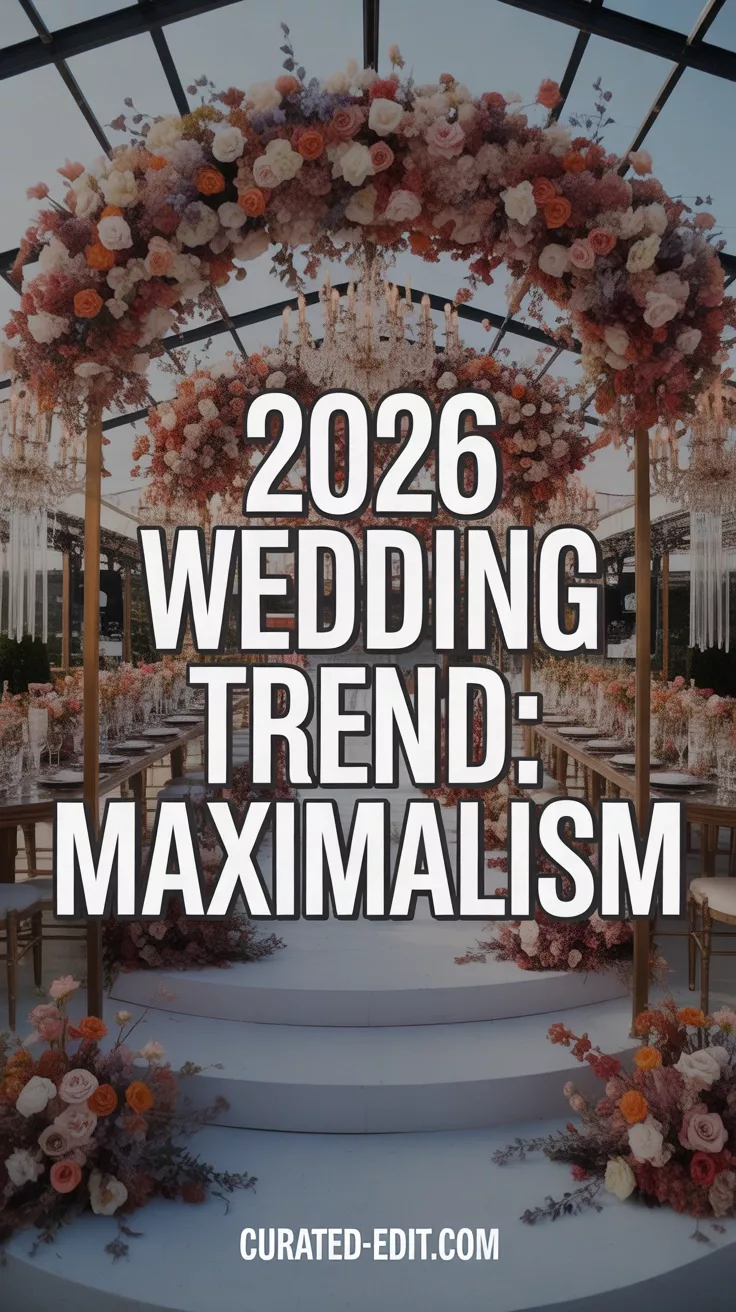 2026 Wedding Style: Maximalism