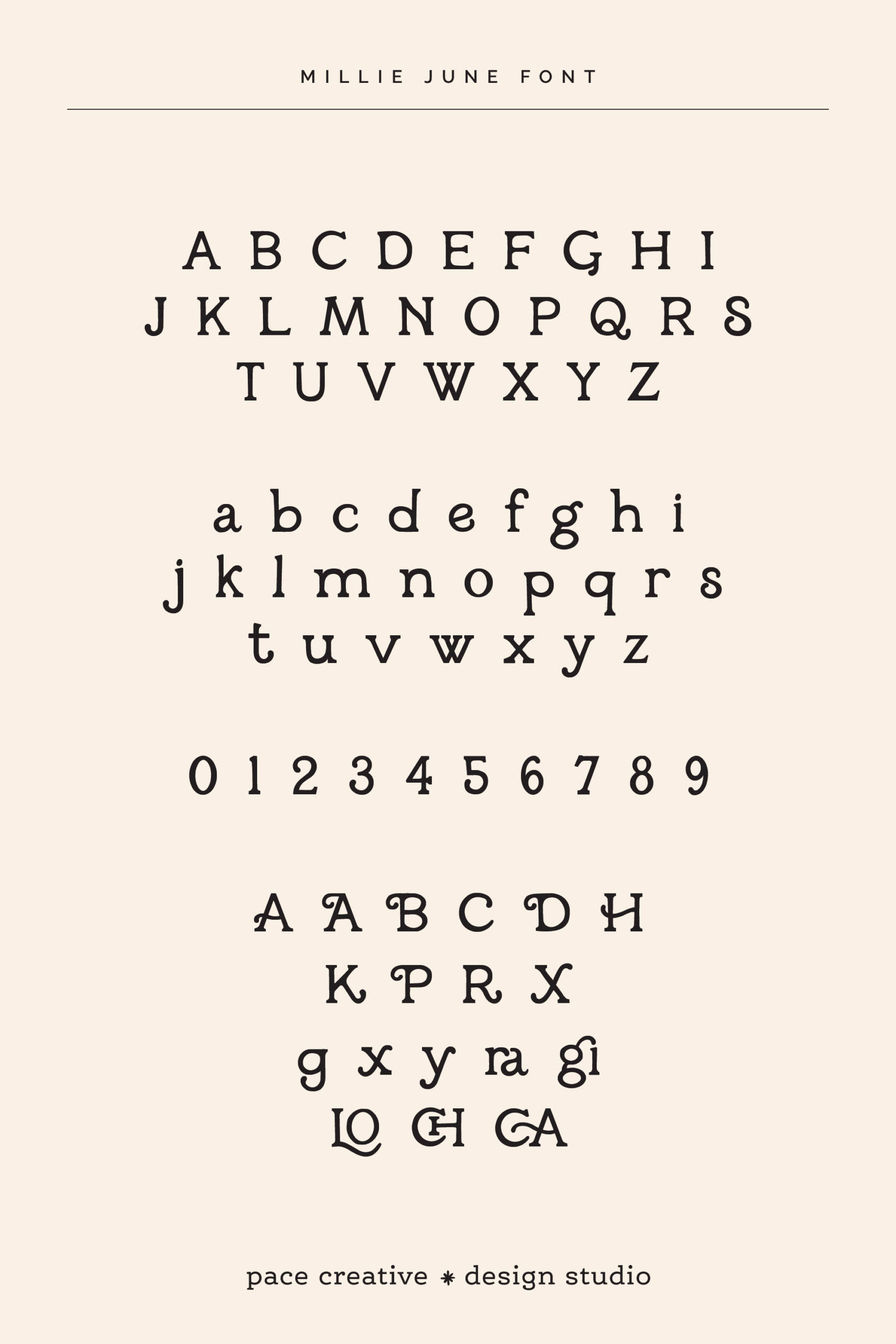 Hand-Drawn and Serif Lettering Fonts for Creative Design