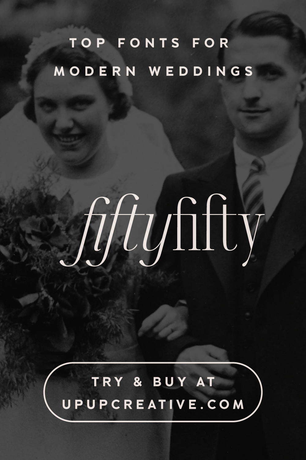 Fifty Fifty Font Family with Italics