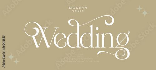 Photography Luxury wedding alphabet letters font with tails by geengraphy
