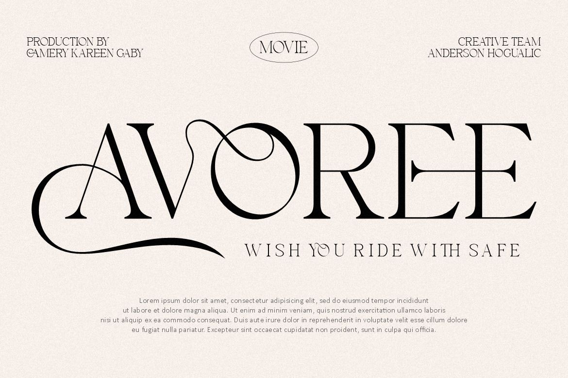 Notica Serif Font – Elegant Font | HansCo Studio