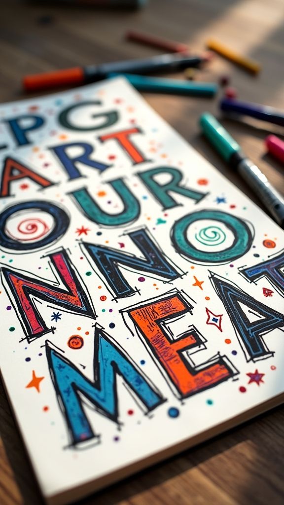 10 Ways to Make Creative Lettering With Doodle Art — Christine Britton