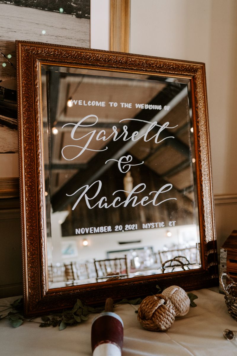 Wedding Welcome Mirror