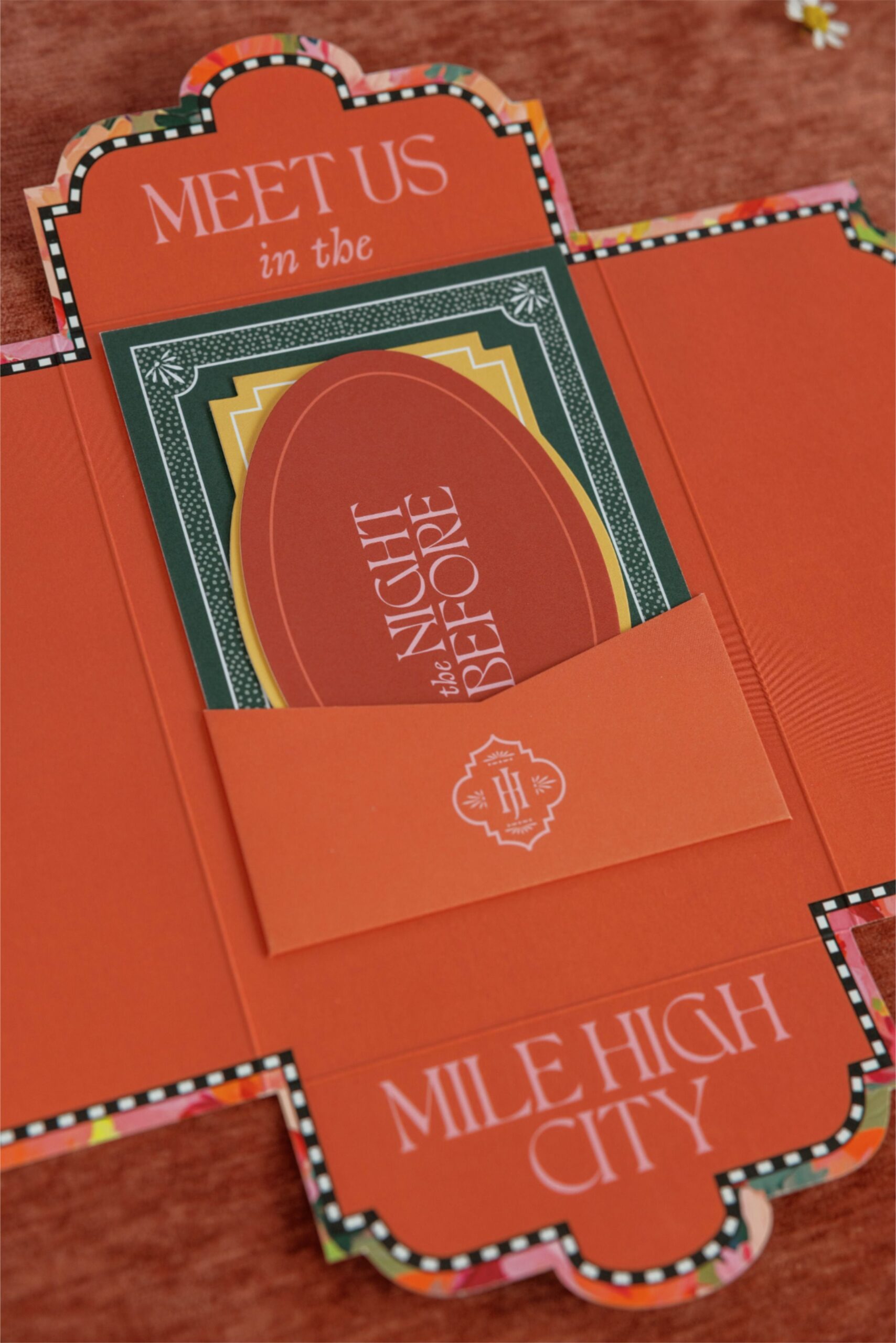 Unique Wedding Stationery For Fall Wedding | Scarlet Gilia Creative