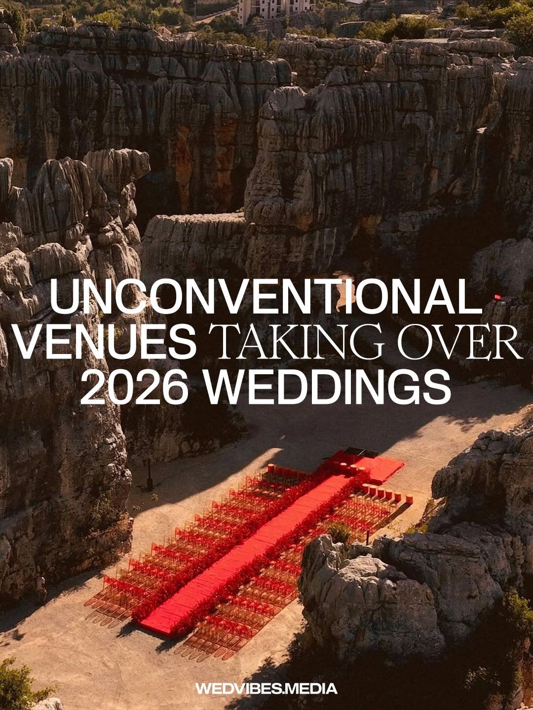 Unconventional Wedding Venues Taking Over 2026