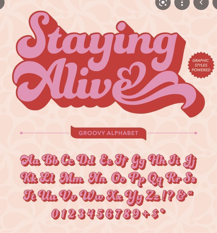 Charming 80s Inspired Girly Fonts for a Sweet Valentine’s Touch