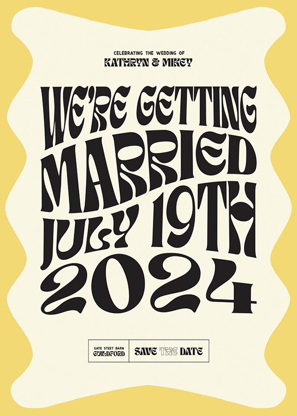 Wedding Invites & TATTOO — Mikey Dowdle