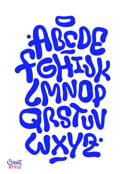 Explore 22 Unique Graffiti Fonts in Blue Ink: Eye-Catching Typographic Designs for Your Art