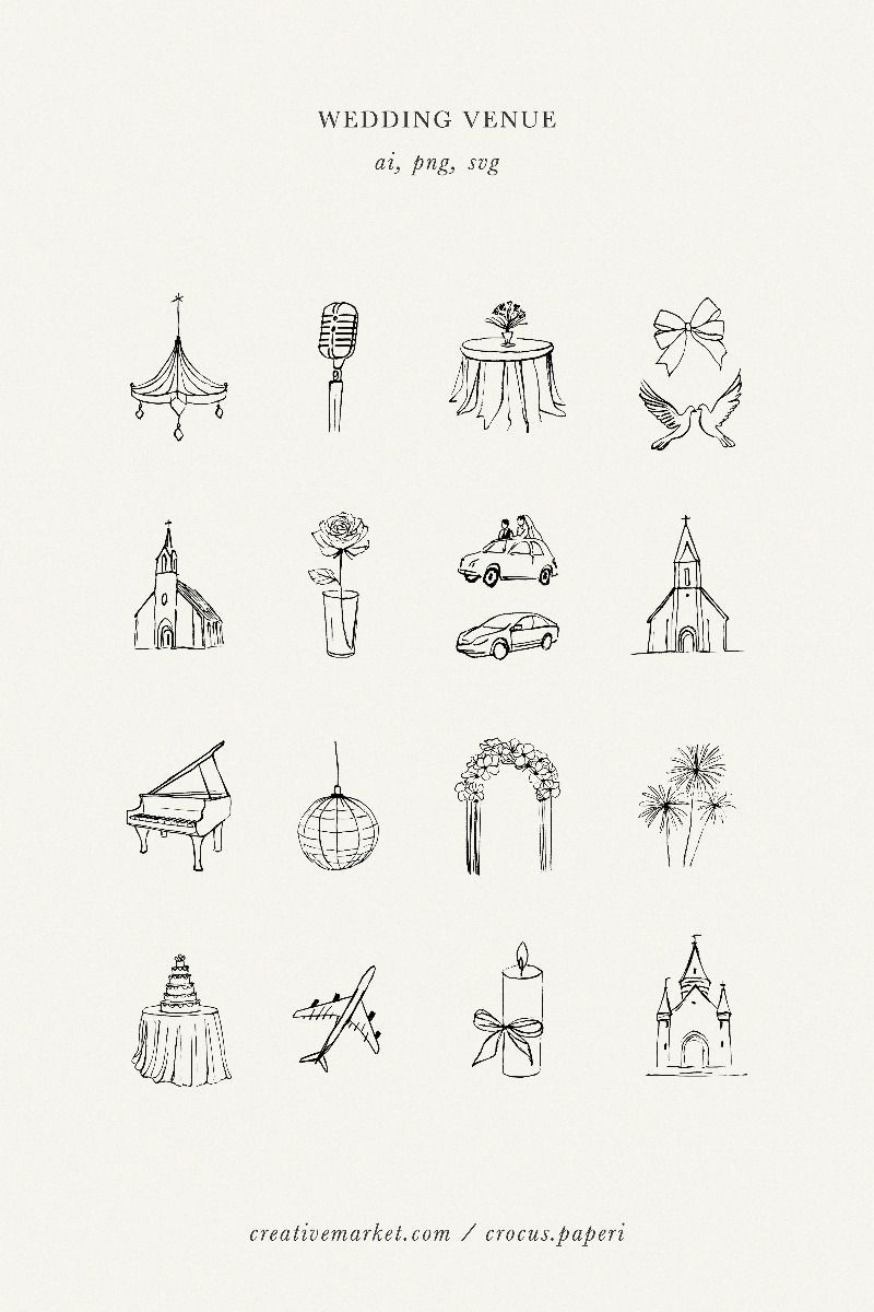 Wedding sketches • Custom wedding invites • Bridal logo • @crocus.paperi