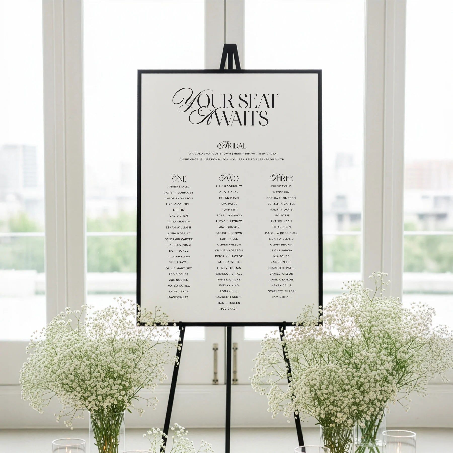 Old Money — Seating Chart 1