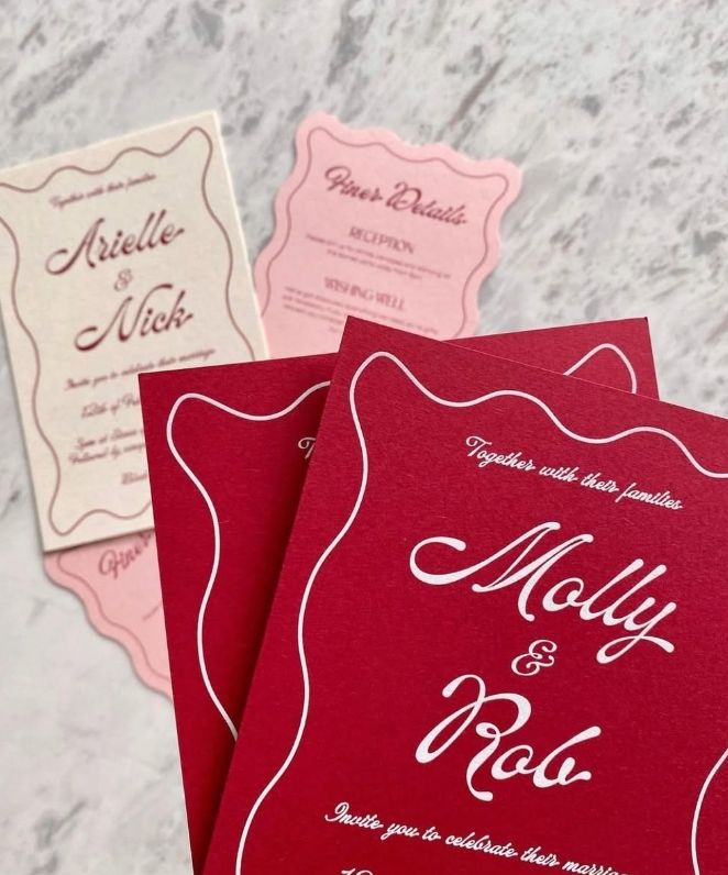 Bold & Adventurous Wedding Stationery 🍹