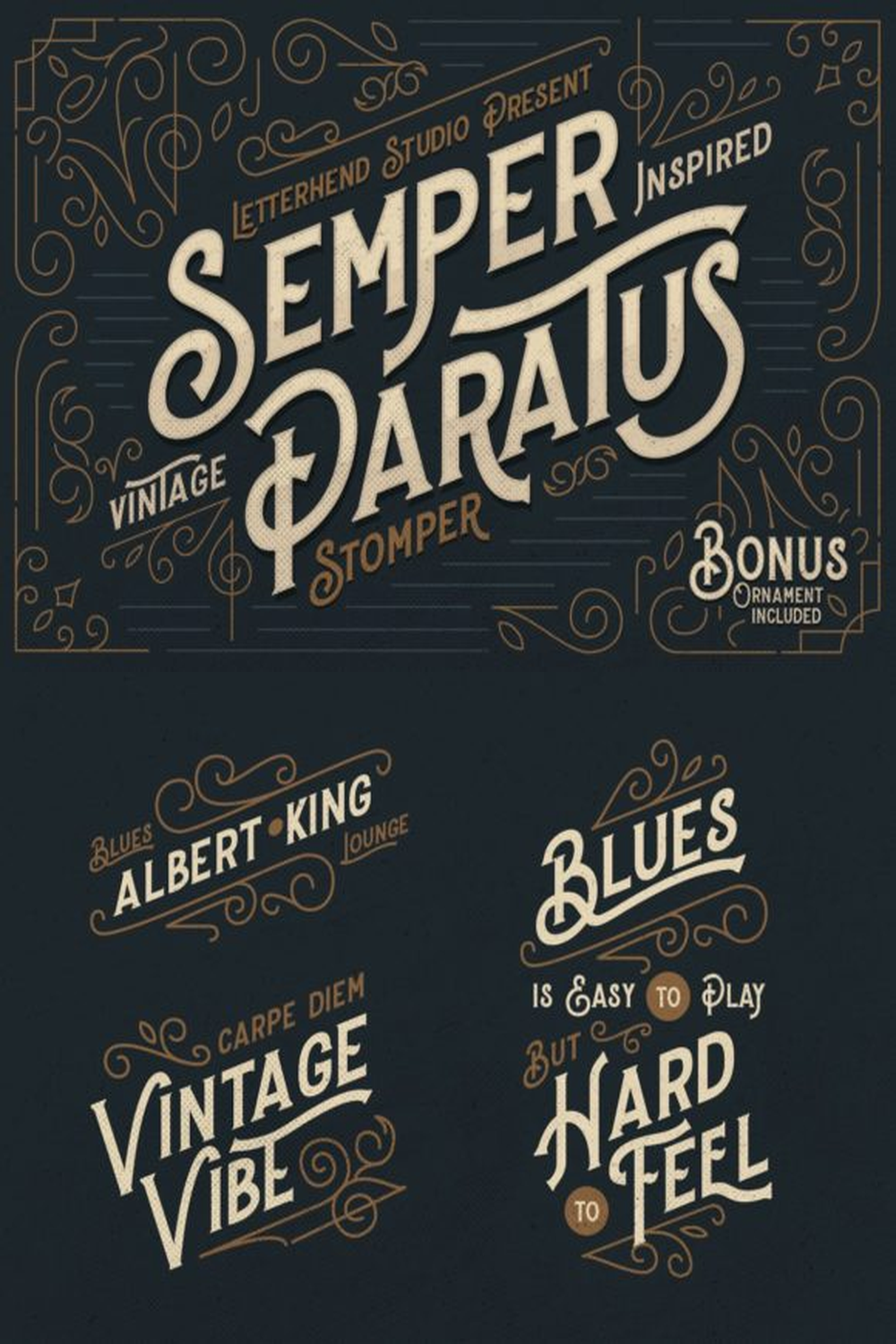 Stomper Font: Old-School Vintage Display Font for Classic Designs