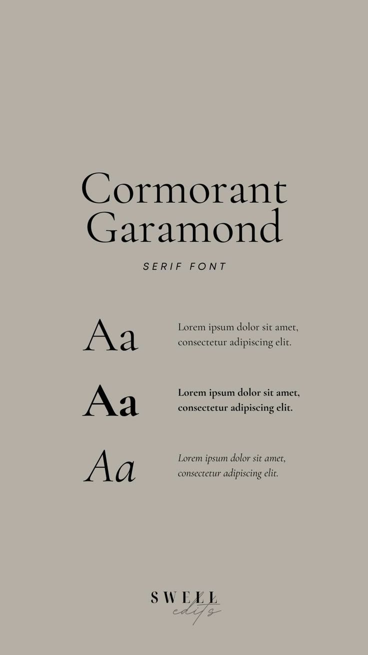 Elegant Cormorant Garamond: The Perfect Wedding Font Pairing
