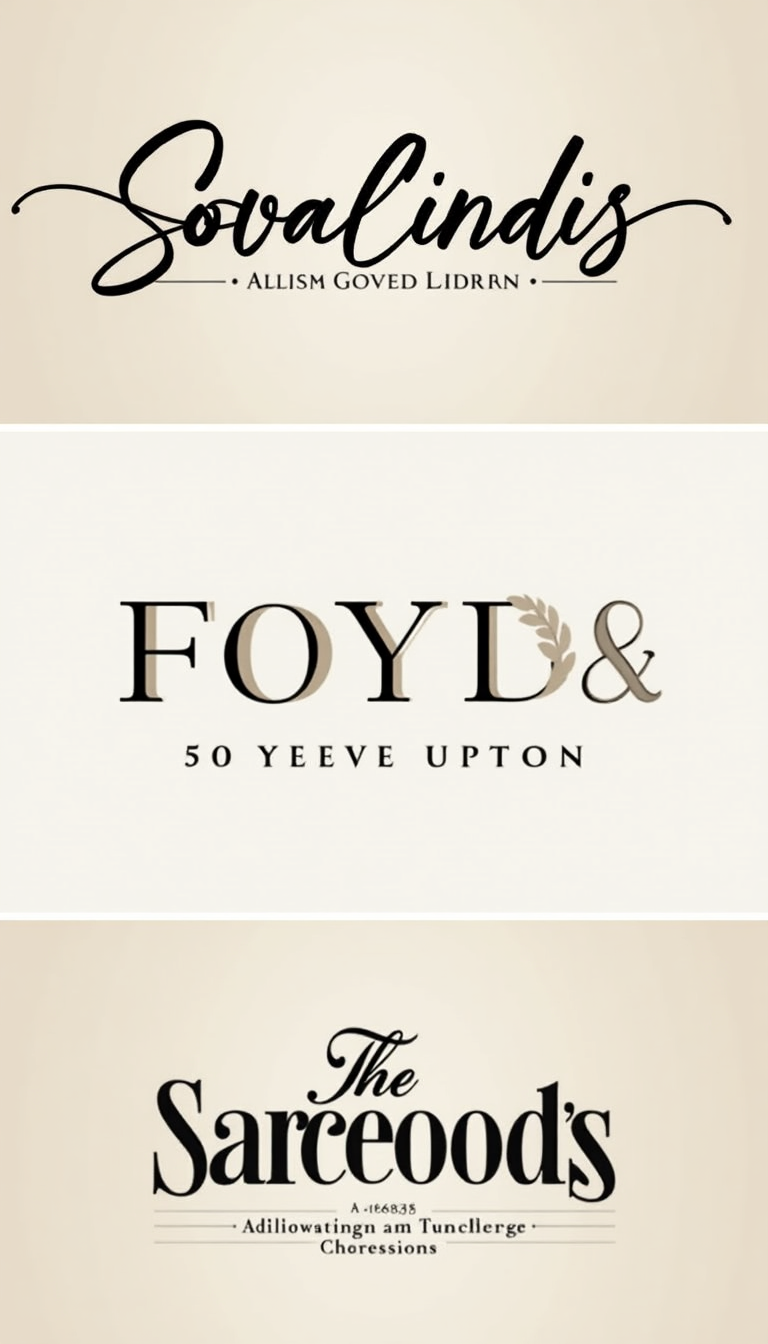 Luxury Fonts for Branding, Web Design, and Branding Strategies