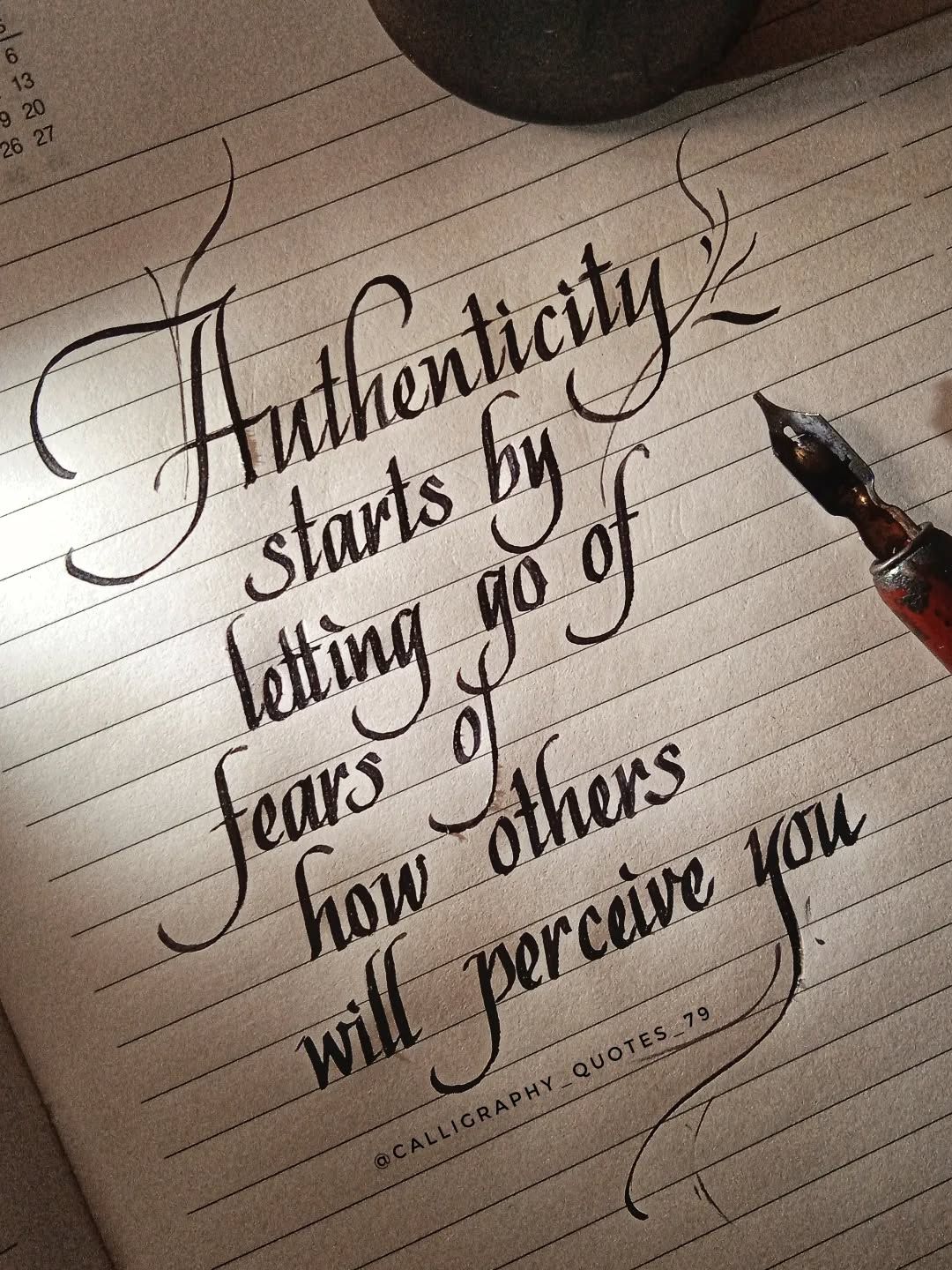 Italics calligraphy quotes #calligraphy #quotes #italics