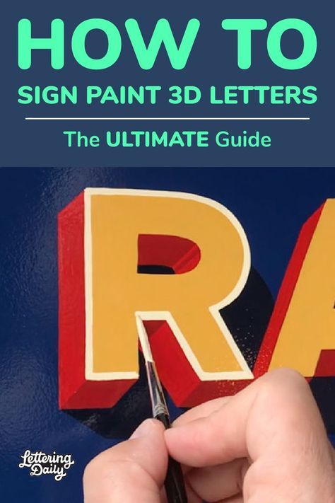 How To Sign Paint 3D Letters (The ULTIMATE Guide)