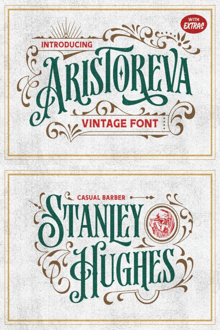 Aristoreva: Elegant Victorian Vintage Font
