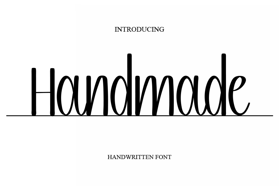 Handmade Font by salma studio · Creative Fabrica