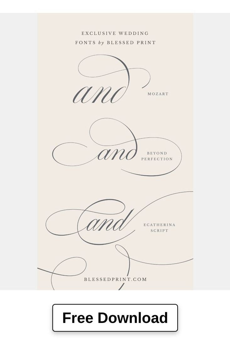 Best Calligraphy Fonts Side-by-Side