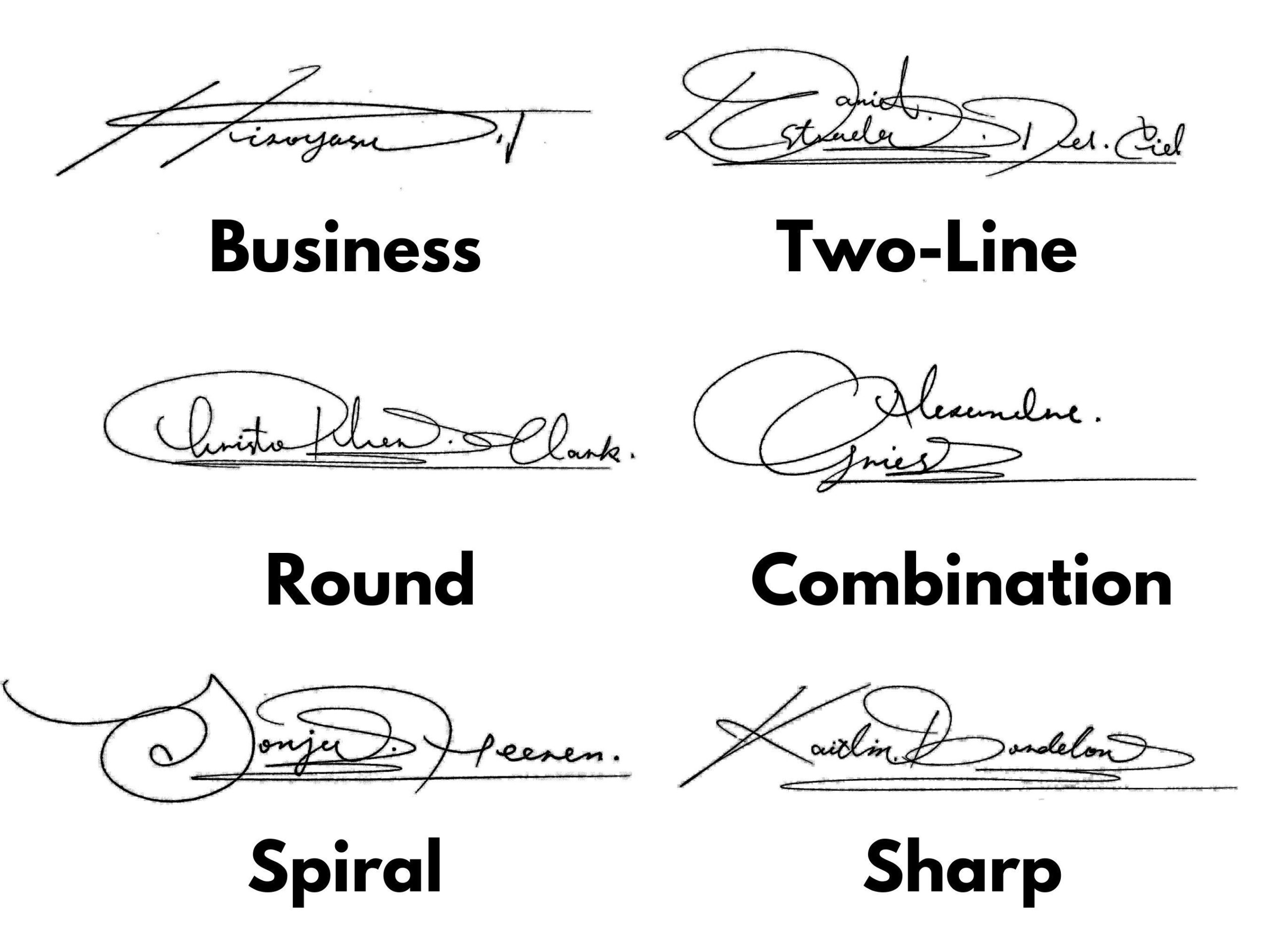 Elegant Handwritten Business Signature