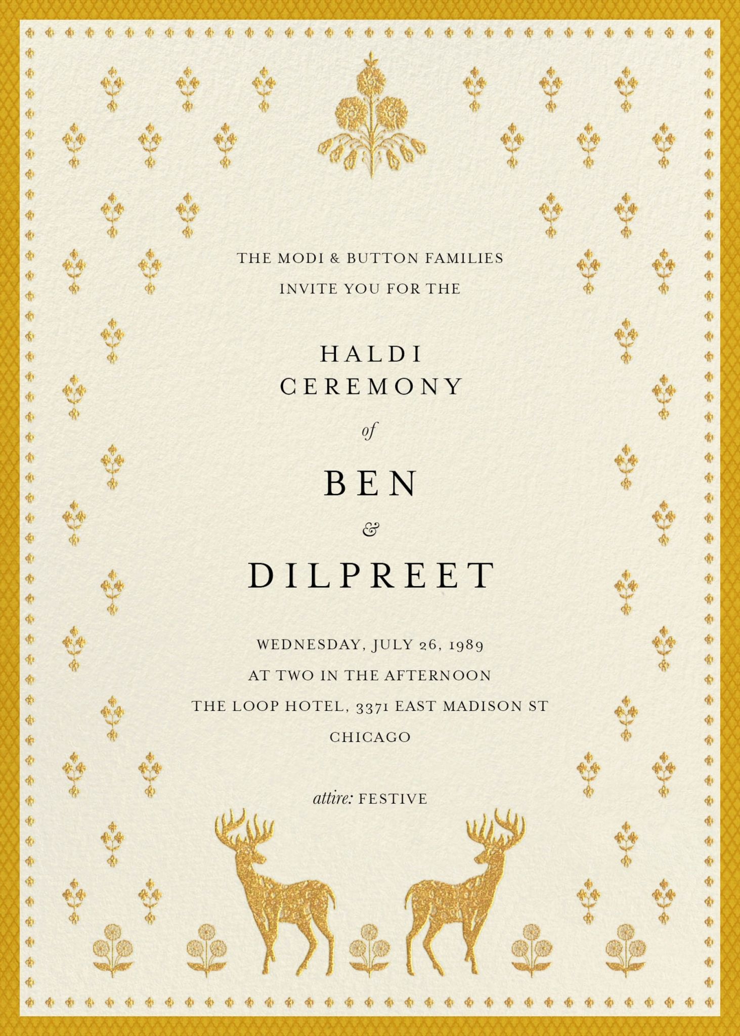 Anita Dongre’s Digital Indian Wedding Invitations for Paperless Post