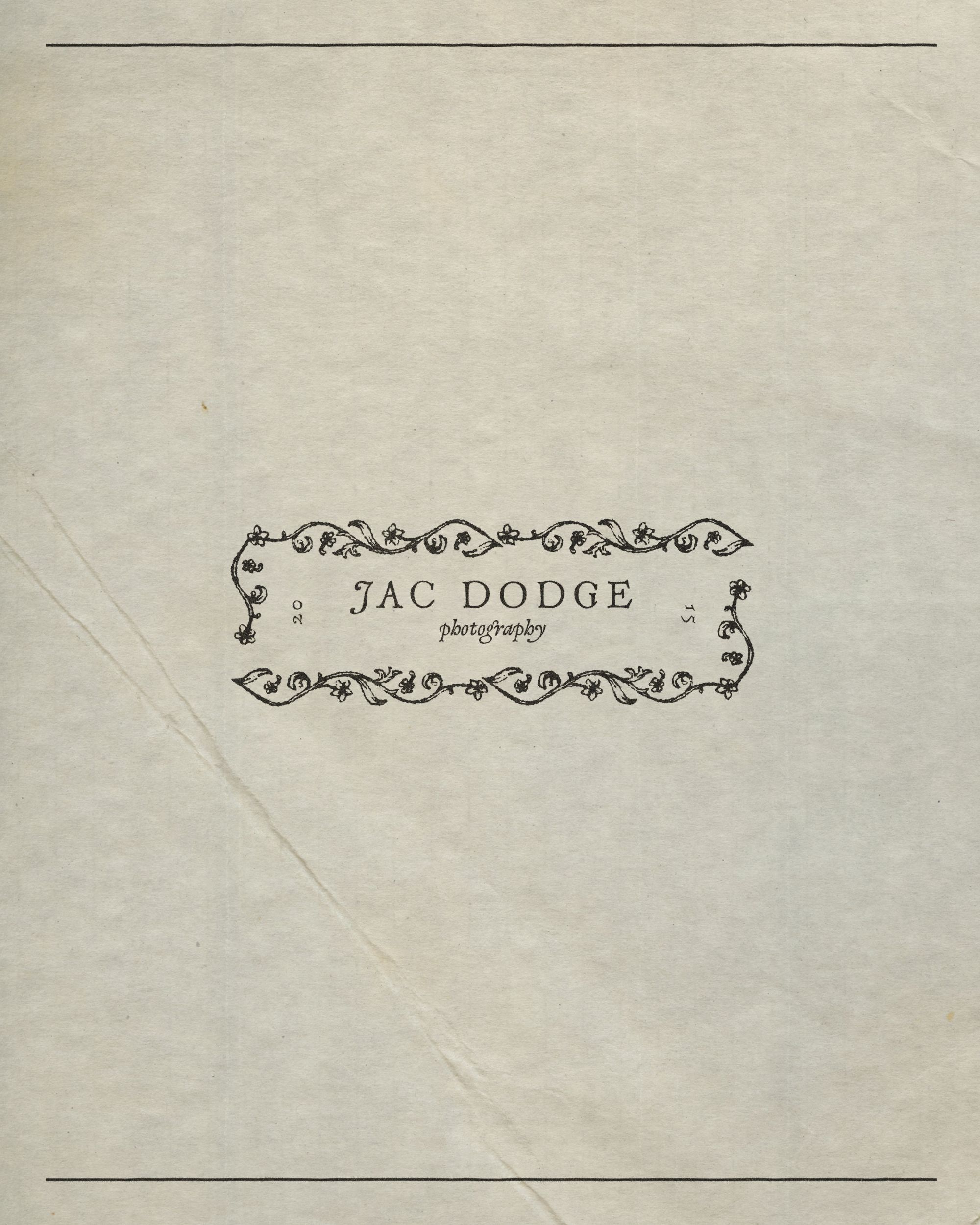 Romantic, Vintage, Book-Inspired Branding and Logo Design