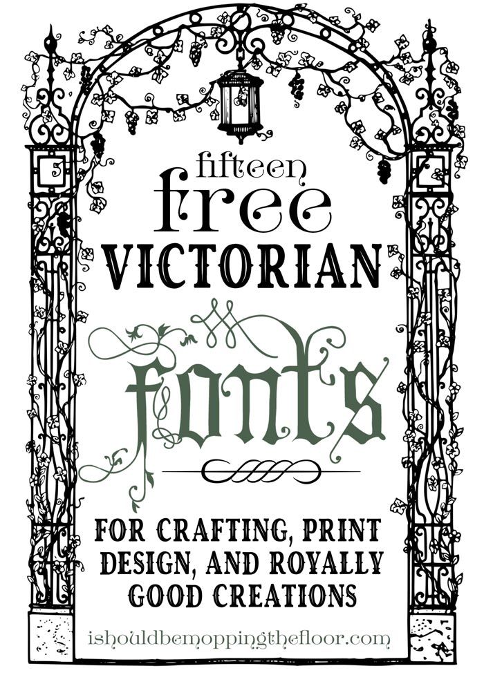 15 Free Victorian Font Downloads