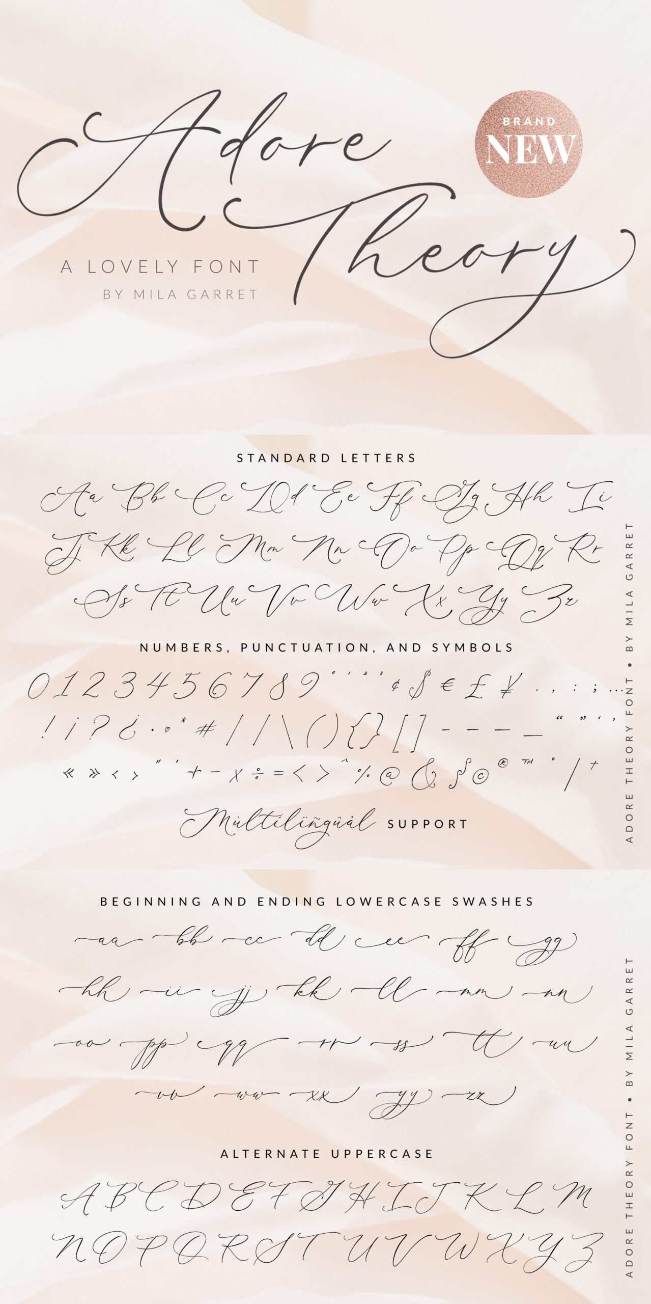 Adore Theory Modern Wedding Font Adore Theory Modern Wedding Font