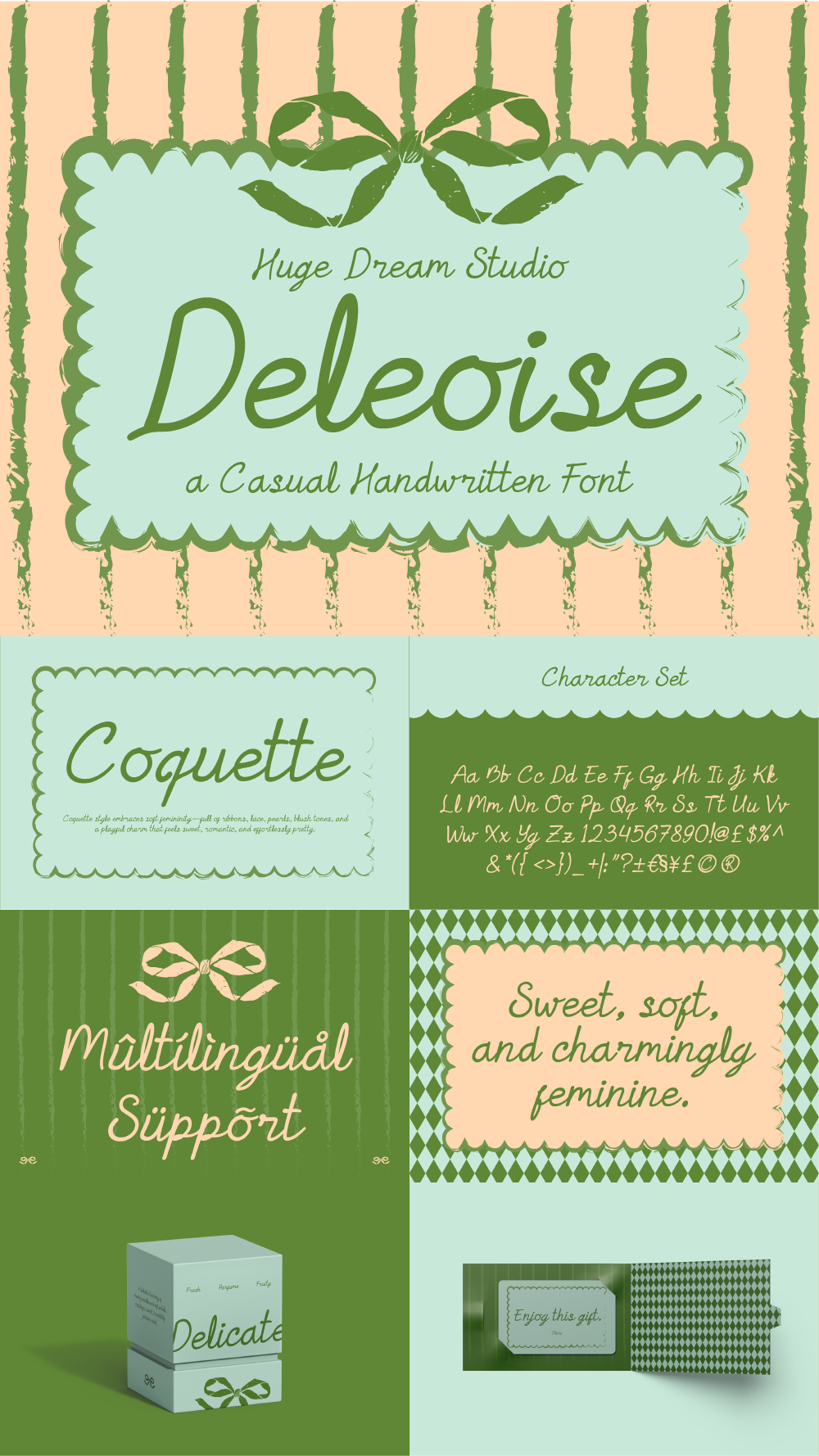 Deleoise – A Casual Handwritten Font