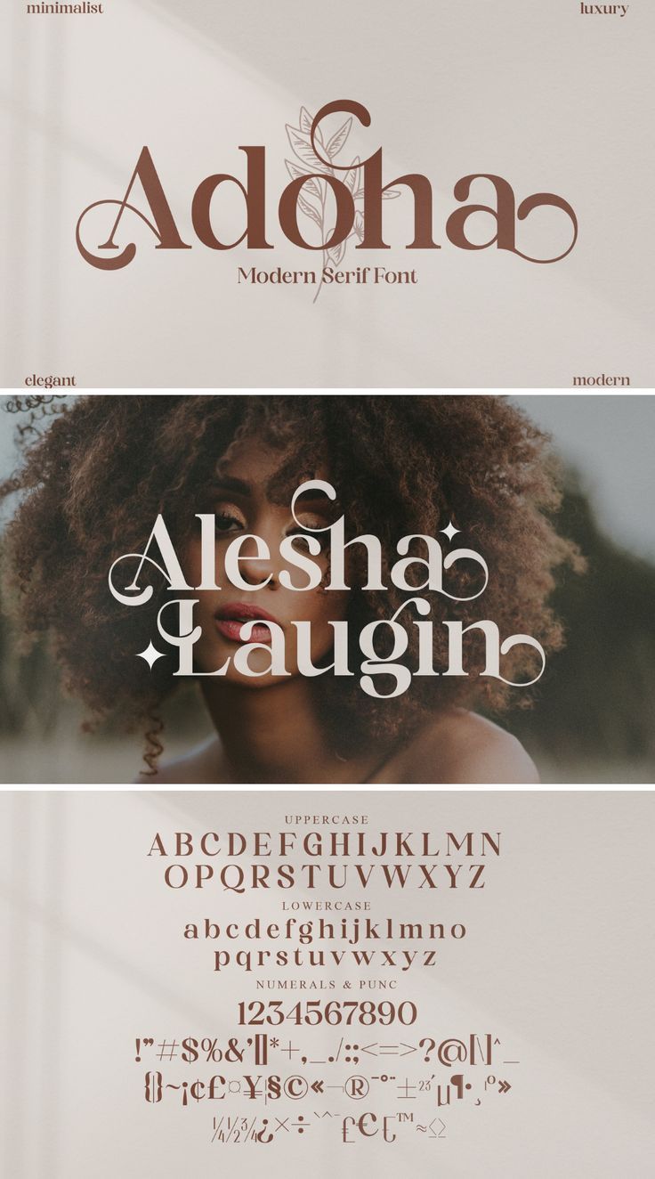 Great Fonts | Modern serif fonts, Serif fonts, Vintage fonts