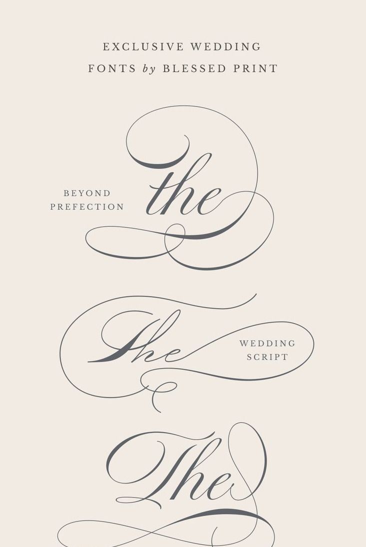 Letras de bodas refinadas con la perfección más allá. Diseña tu boda con estilo