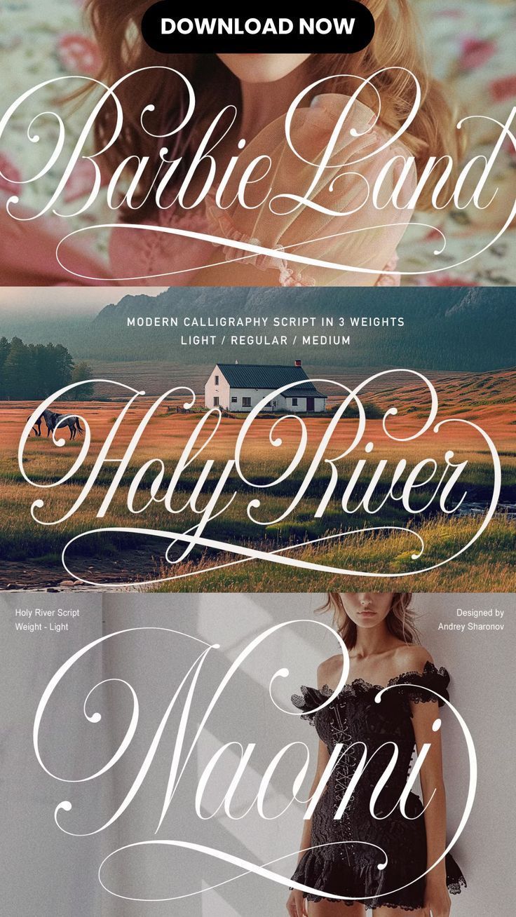 Elegant Holy River Script Font for Your Designs