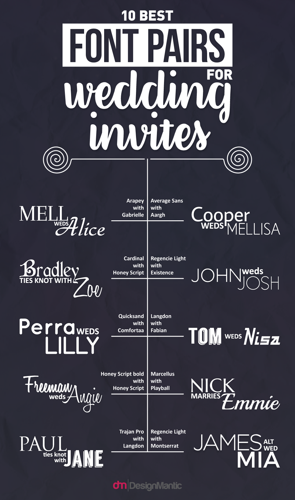 Fall Wedding Stationery Design | DesignMantic: The Design Shop