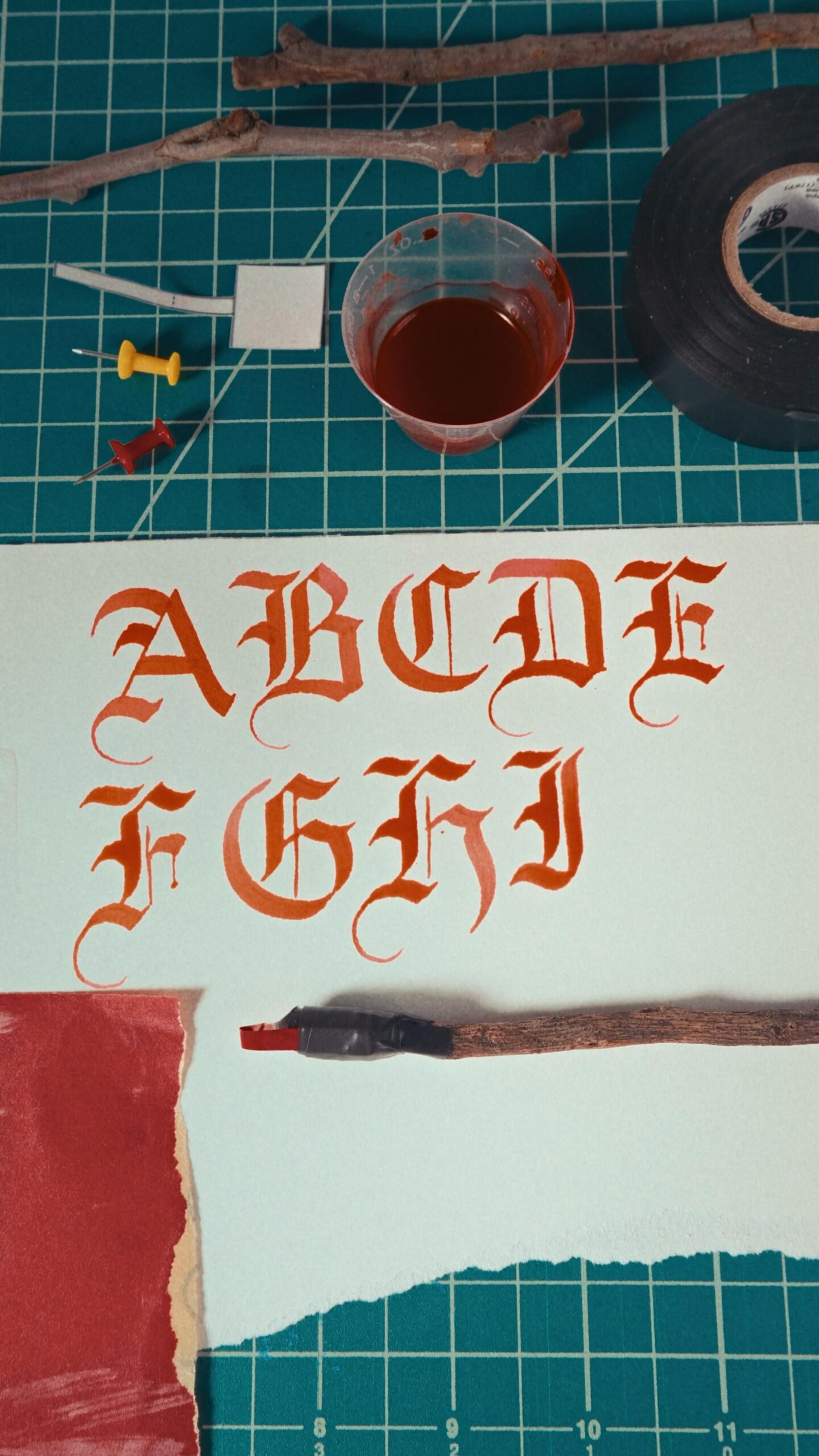 How to make a calligraphy pen