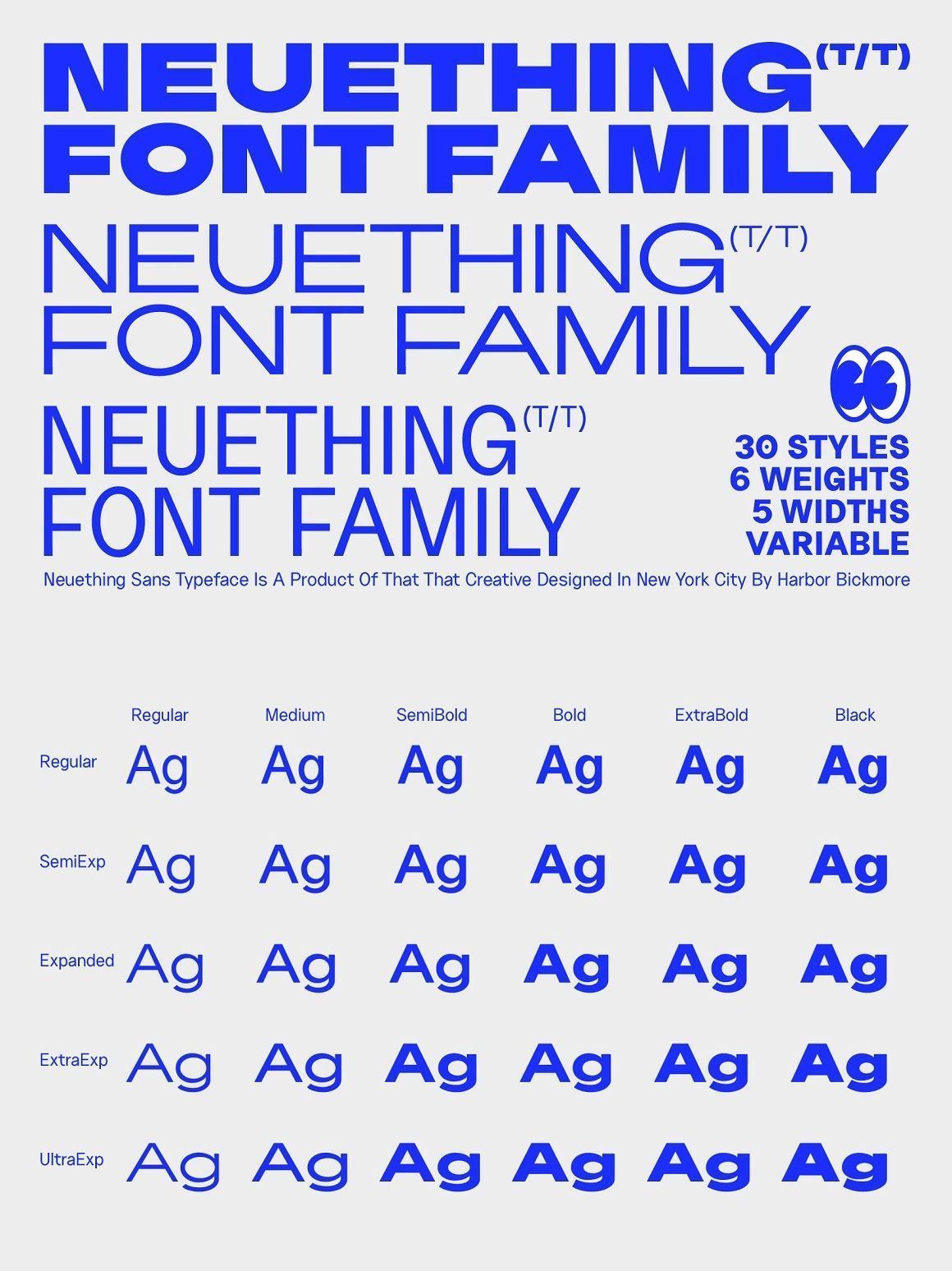 Neuething Sans Family: 30 Fonts — The Suppply …